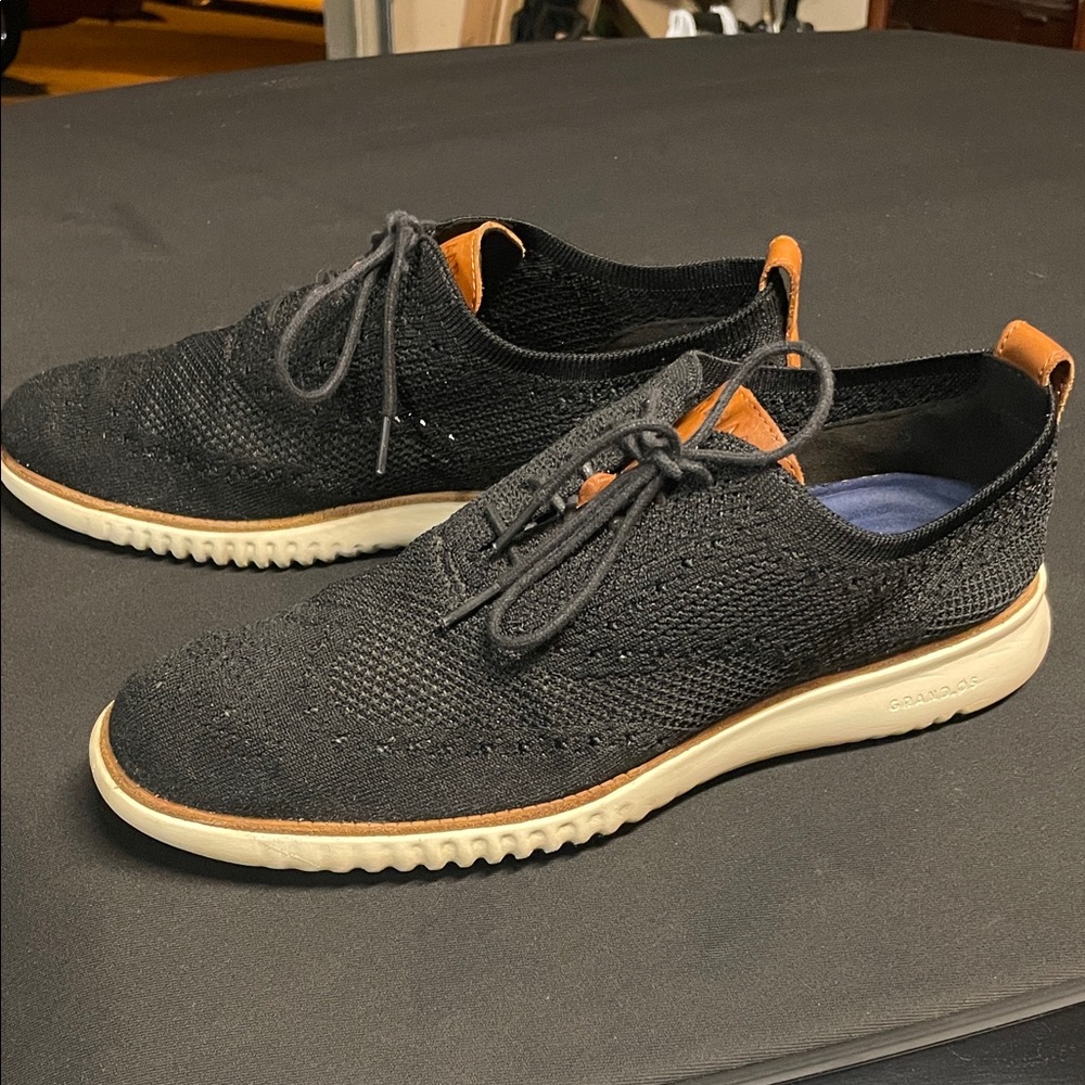 Cole Haan Black and Tan Men's Sneakers